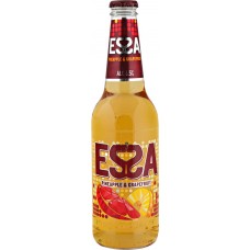 Напиток пивной светлый ESSA Pineapple&grapefruit светлый пастеризованный, 6,5%, 0.45л, Россия, 0.45 L