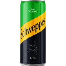Купить Напиток SCHWEPPES Мохито сильногазированный, 0.33л, Россия, 0.33 L в Ленте