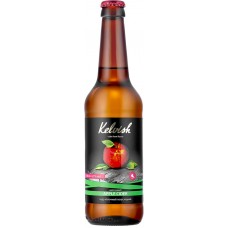 Купить Напиток слабоалкогольный KELVISH Сидр яблочный сладкий, 4,7%, 0.45л, Россия, 0.45 L в Ленте