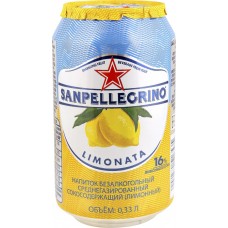 Купить Напиток сокосодержащий SANPELLEGRINO Лимон среднегазированный, 0.33л, Италия, 0.33 L в Ленте
