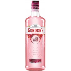 Напиток спиртной GORDON'S Pink на основе джина с ароматом ягод 37,5%, 0.7л, Великобритания, 0.7 L