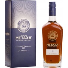 Напиток спиртной METAXA 12 лет, 40%, п/у, 0.7л, Греция, 0.7 L