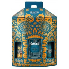 Напиток спиртной OLMECA Tequila Blanco 38%, п/у + 2 стакана, 0.7л, Мексика, 0.7 L