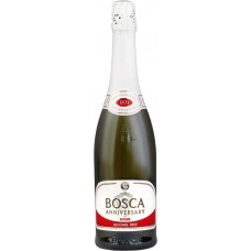 Напиток винный безалкогольный BOSCA Anniversary газированный белый полусухой, 0.75л, Литва, 0.75 L