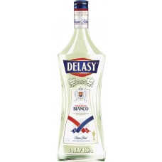 Напиток винный DELASY Вермут белый, 1л, Россия, 1 L
