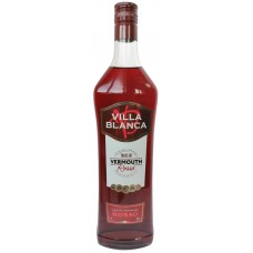 Напиток винный VILLA BLANCA VERMOUTH ROSSO сладкий, 1л, Россия, 1 L