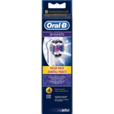 Насадка д/эл зубной щетки ORAL-B 3D White EB18, Германия, 4 шт