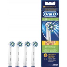 Насадка д/эл зубной щетки ORAL-B CrossAction EB50-4, Германия, 4 шт