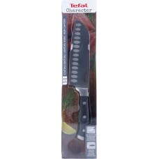 Купить Нож сантоку TEFAL Character 17см, нержавеющая сталь, пластик Арт. K1410674, Китай в Ленте