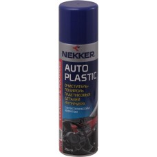 Очиститель-полироль NEKKER для пластиковых деталей интерьера с антистатическим эффектом, 250мл, Россия