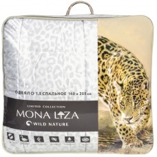 Одеяло 1,5-спальное MONA LIZA Leopard, сатин, Арт. 579237, Россия