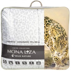 Одеяло 2-спальное MONA LIZA Leopard, сатин, Арт. 579238, Россия