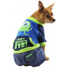 Одежда для собак TRIOL Disney Толстовка Monsters с джинсами размер L, Китай