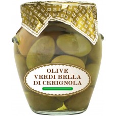 Купить Оливки DOLCE ALBERO зеленые Bella di cerignola, Италия, 580 мл в Ленте