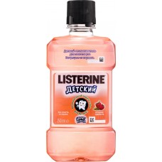 Ополаскиватель д/полости рта LISTERINE Smart Rinse Ягодная Свежесть детский, Италия, 250 мл