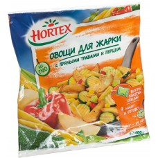 Овощи HORTEX для жарки с пряными травами и перцем, Польша, 400 г