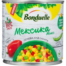 Купить Овощная смесь для салата BONDUELLE Мексика Микс, 310г, Венгрия, 310 г в Ленте
