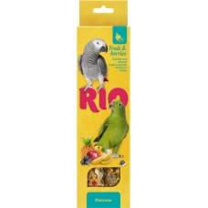 Купить Палочки для попугаев RIO с фруктами и ягодами, 2х90г, Россия, 2 х90г в Ленте