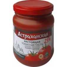 Паста томатная АСТРАХАНСКАЯ 25%, 280г, Россия, 280 г