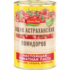 Паста томатная ГРИН РЭЙ Ящик Астраханских помидоров, 140г, Россия, 140 г