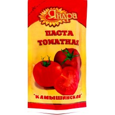 Паста томатная ЯНДРА Камышинская, 200г, Россия, 200 г