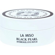 Купить Патчи для области под глазами LANIX M La Miso Hydrogel Eye с черным жемчугом, 16г, Корея, 16 г в Ленте
