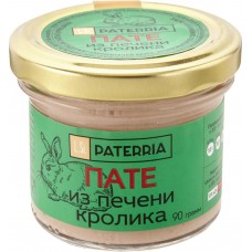 Купить Пате PATERRIA из печени кролика, Россия, 90 г в Ленте