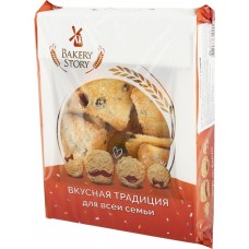 Печенье BAKERY STORY Крымское с изюмом, 500г, Россия, 500 г