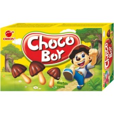 Купить Печенье ORION Choco Boy бисквит с шоколадом, 45г, Россия, 45 г в Ленте
