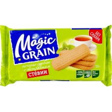 Печенье сдобное MAGIC GRAIN с экстрактом стевии, 150г, Россия, 150 г