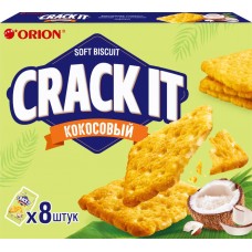Печенье затяжное ORION Crack-IT Кокосовый, Россия, 144 г