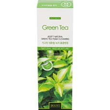 Купить Пенка для лица JIGOTT Natural очищающая с экстрактом зеленого чая, 180мл, Корея, 180 мл в Ленте