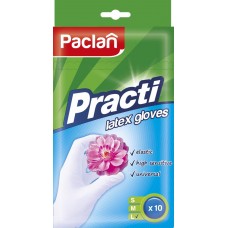 Купить Перчатки PACLAN р-р L, латексные 407520, Малайзия в Ленте