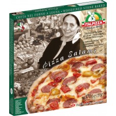 Пицца ITALPIZZA Салями, 370г, Италия, 370 г