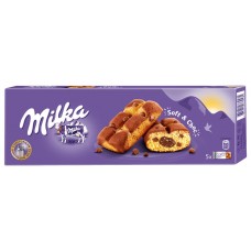 Купить Пирожное бисквитное MILKA Soft & choc с кусочками шоколада и шоколадной начинкой, 175г, Польша, 175 г в Ленте