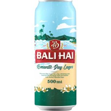 Купить Пиво BALI HAI Romantic Day Lager солодовое светлое фильтр.паст.алк.4,9%ж/б, Индонезия, 0.5 L в Ленте