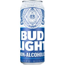 Пиво безалкогольное BUD LIGHT пастеризованное, не более 0,5%, 0.45л, Россия, 0.45 L