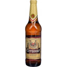 Пиво CERNOVAR Черновар Классическое светлое фильтр. алк.4,9% ст., Чехия, 0.5 L