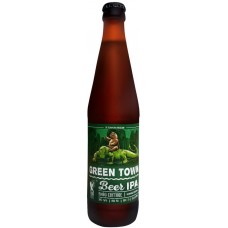 Пиво GREEN TOWN IPA светлое нефильтр. пастер. алк.7,00% ст., Россия, 0.45 L