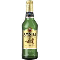 Пиво светлое AMSTEL, 4,8%, 0.45л, Россия, 0.45 L