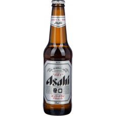Купить Пиво светлое ASAHI Super dry фильтрованное пастеризованное, 5,2%, 0.33л, Италия, 0.33 L в Ленте