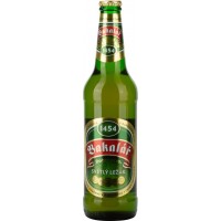 Пиво светлое BAKALAR Original lager фильтрованное пастеризованное, 4,9%, 0.5л, Чехия, 0.5 L