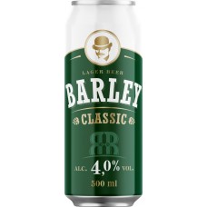 Купить Пиво светлое BARLEY Classic фильтрованное пастеризованное, 4%, 0.5л, Польша, 0.5 L в Ленте