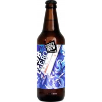Пиво светлое безалкогольное CRAZY BREW Sub zero, 0,5%, 0.5л, Россия, 0.5 L