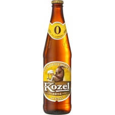 Пиво светлое безалкогольное VELKOPOPOVICKY KOZEL фильтрованное пастеризованное, 0,5%, 0.45л, Россия, 0.45 L
