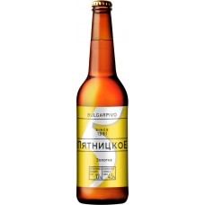 Купить Пиво светлое БУЛГАРПИВО Пятницкое золотое фильтрованное пастеризованное, 4,5%, 0.45л, Россия, 0.45 L в Ленте