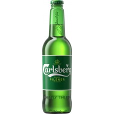 Пиво светлое CARLSBERG Pilsner фильтрованное, пастеризованное, 4,6%, 0.45л, Россия, 0.45 L