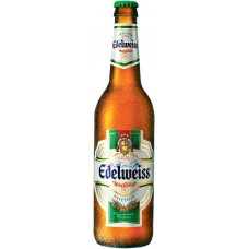 Пиво светлое EDELWEISS Пшеничное нефильтрованное, 5,2-5,5%, 0.45л, Россия, 0.45 L