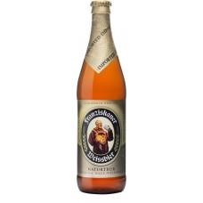 Пиво светлое FRANZISKANER Weissbier пшеничное нефильтрованное пастеризованное, 5%, 0.5л, Германия, 0.5 L