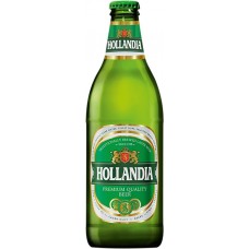 Пиво светлое HOLLANDIA фильтрованное пастеризованное, 4,8%, 0.45л, Россия, 0.45 L